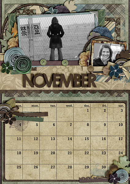 November 2012 Calendar