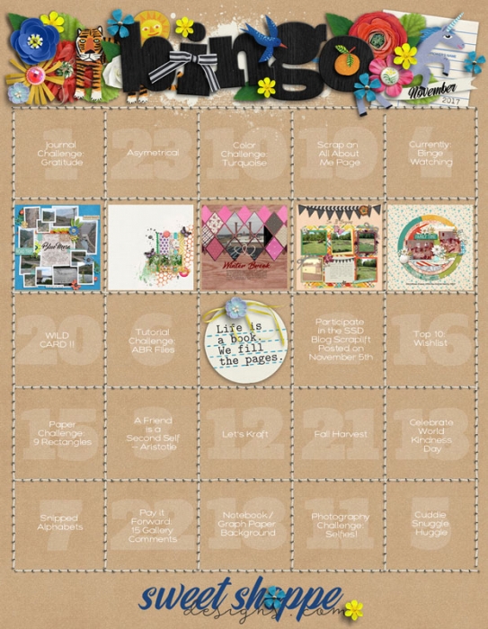 November Bingo