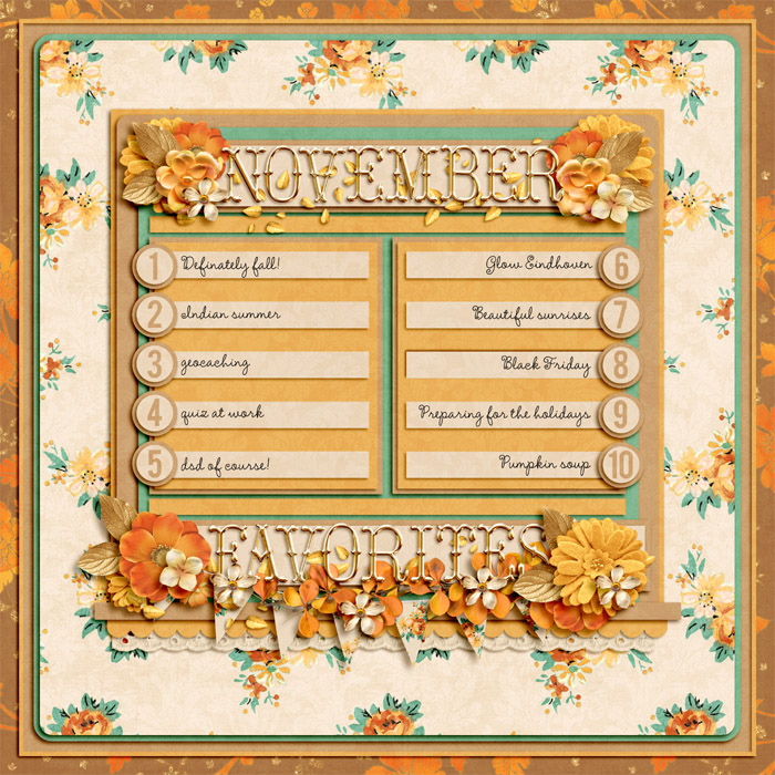 November favorites