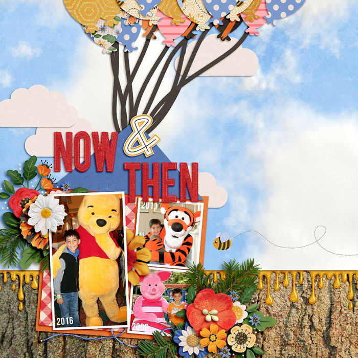 now and then
