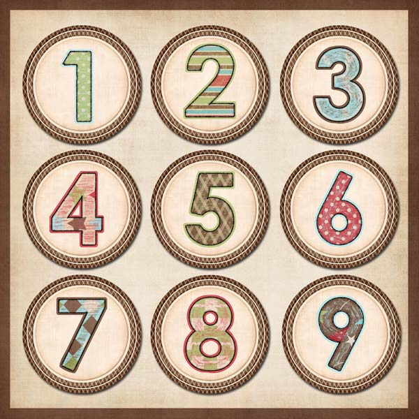 Number Wall Art