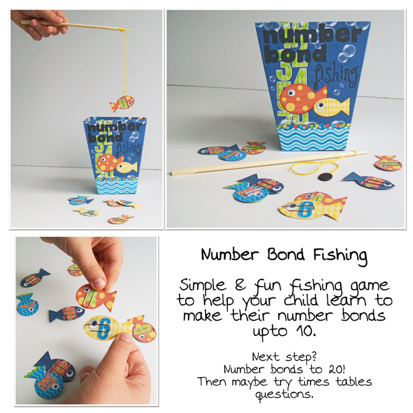 Numer Bond Fishing game