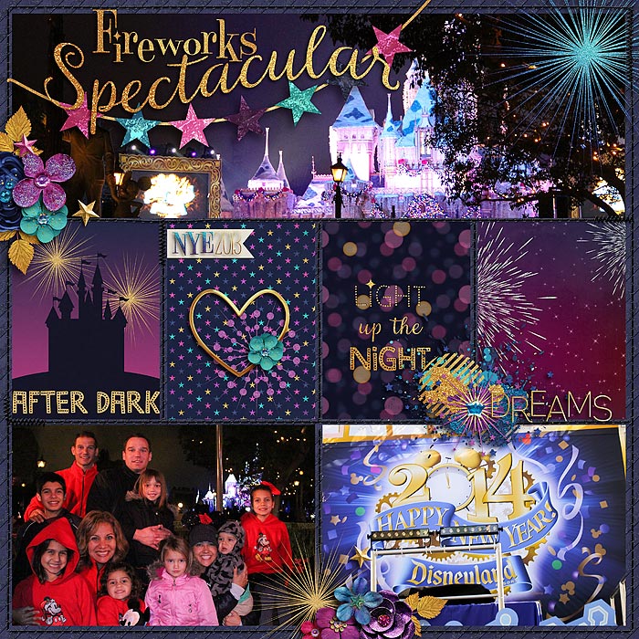 NYE 2013 at Disneyland