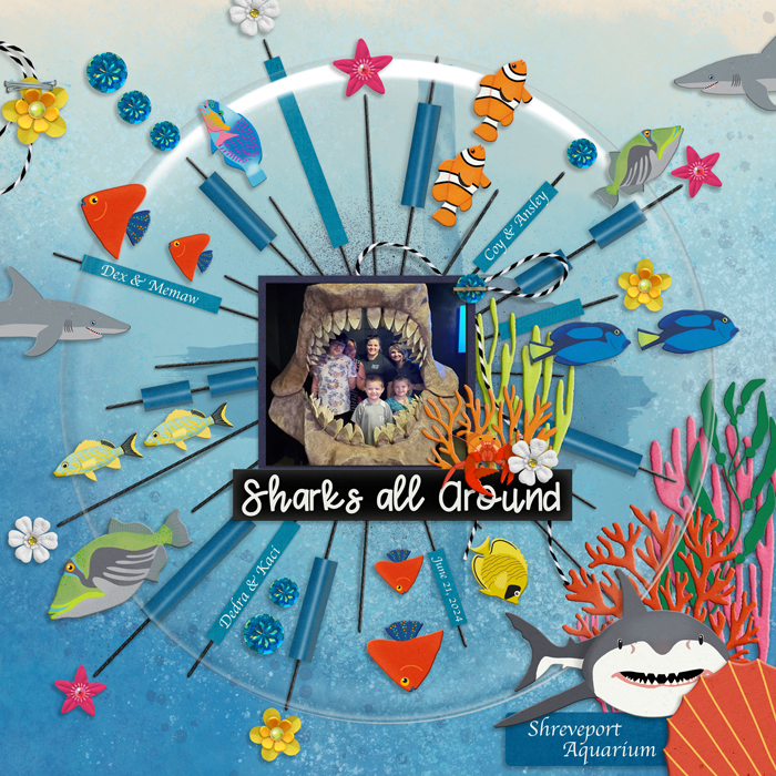 Ocean Aquarium Bundle from Clever Monkey Graphic's