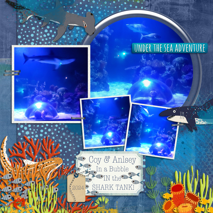 Ocean Aquarium Bundle from Clever Monkey Graphic's