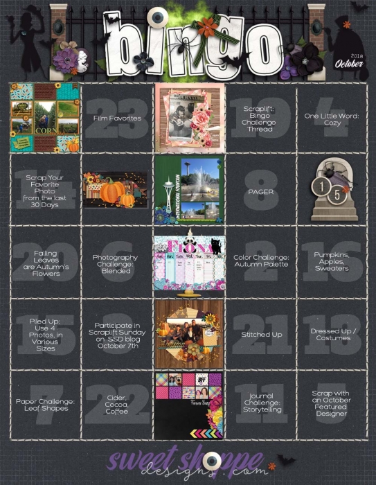 Oct Bingo Card