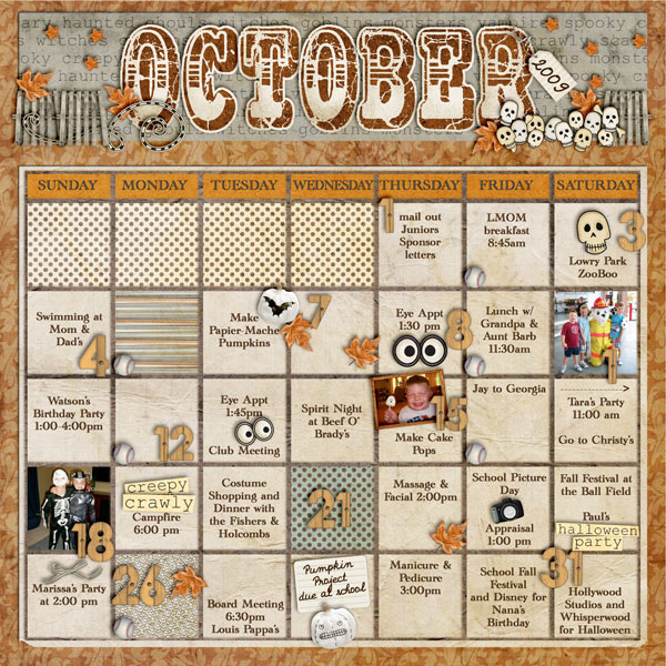 October 2009 Recap