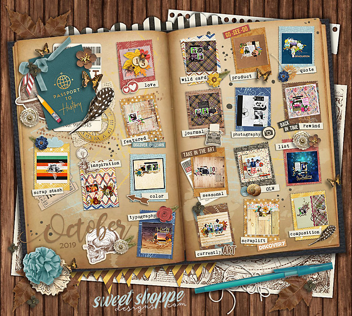 October 2019: Passport to History