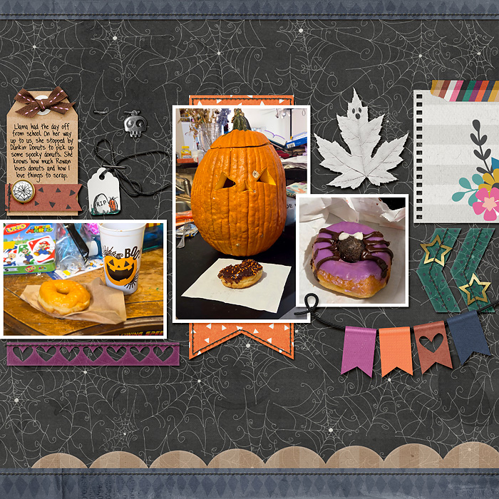 October 2025 - spooky donuts