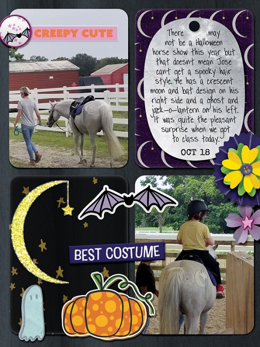 October album - horse-y Halloween