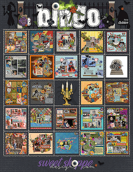 October Bingo Card