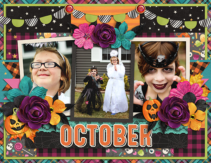October Calendar Topper