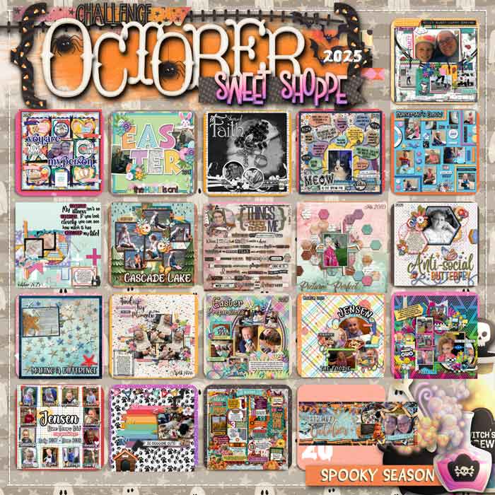 October Pinterest Challenge Complete