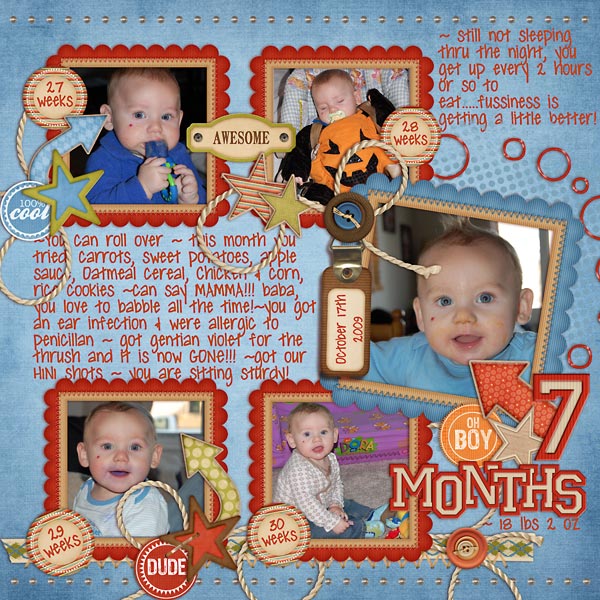 oh boy! 7 months