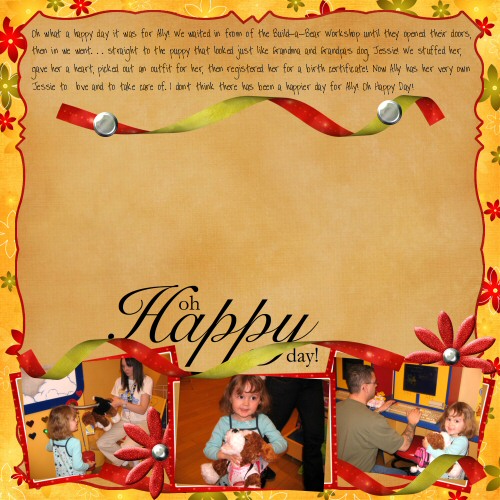 Oh Happy Day - Build-a-Bear Workshop!
