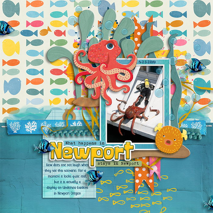 Oh No! An Octopus is grabbing the diver!!!
