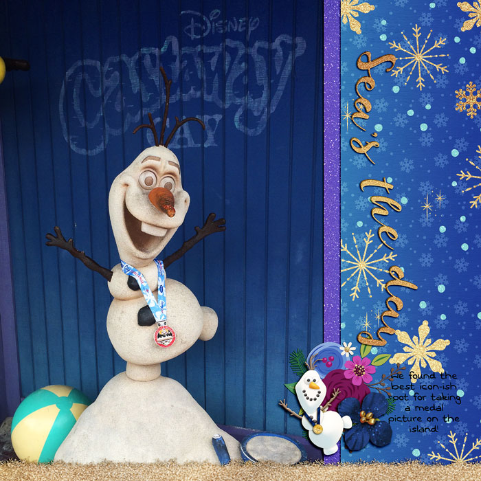 Olaf at Castaway Cay