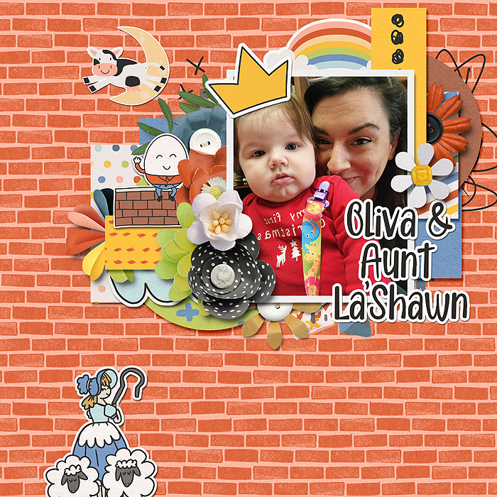Oliva and Aunt LaShawn