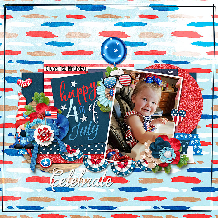 Oliva's 1st Birthday