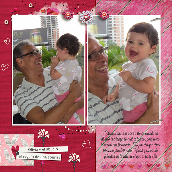 Olivia and her grandfather