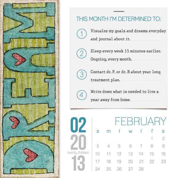 OLW Goal list February