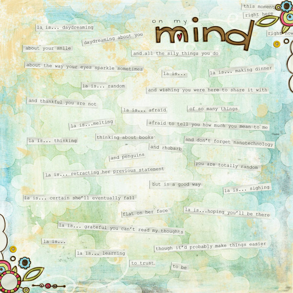 on my mind..