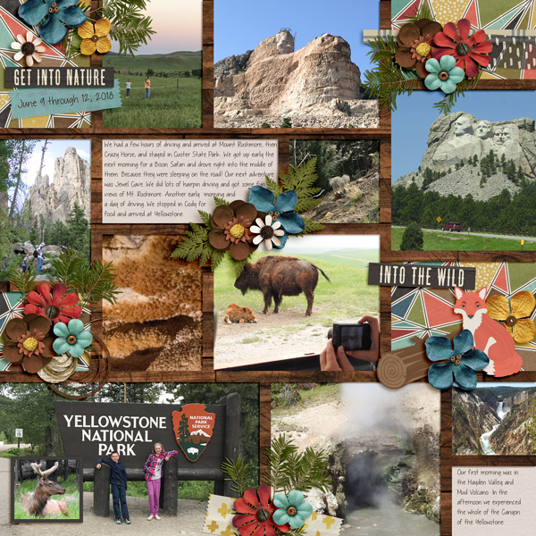 on our way to Yellowstone