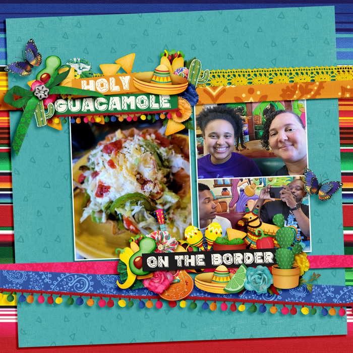 on the border