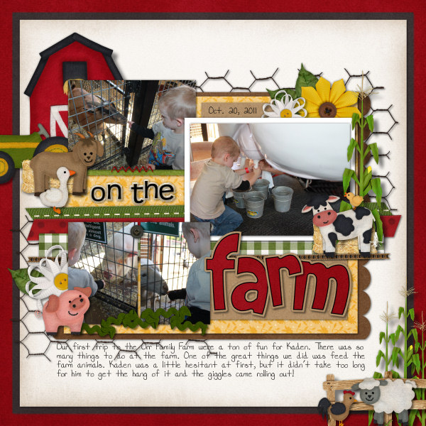 On the farm