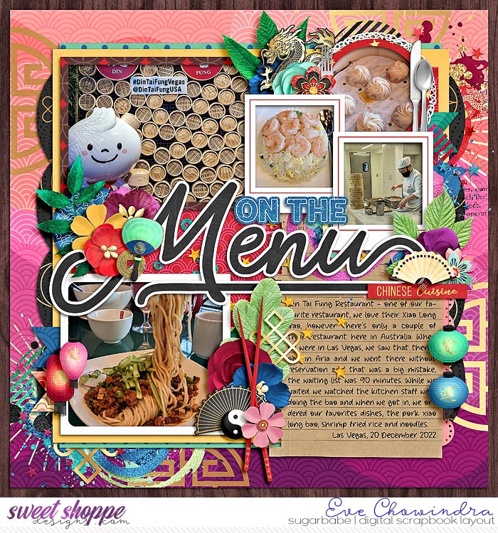 on the menu