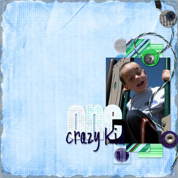 one crazy kid