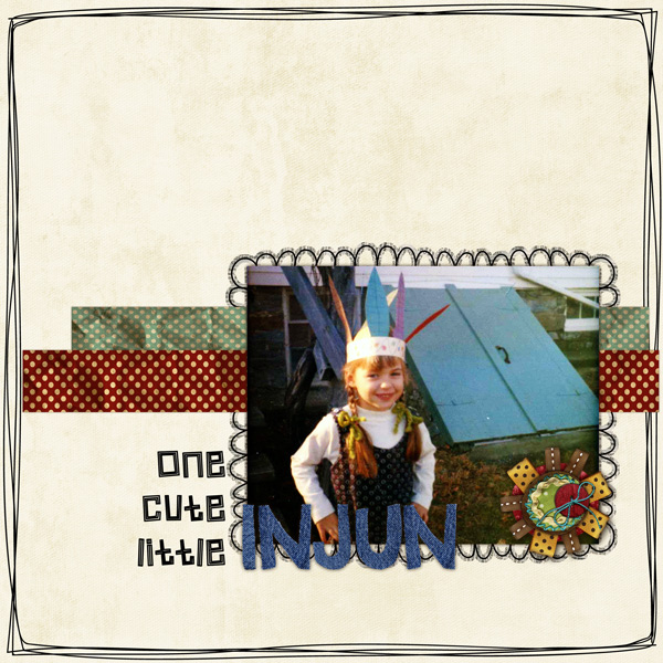 One Cute Little Injun