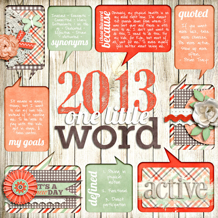 One Little Word 2013