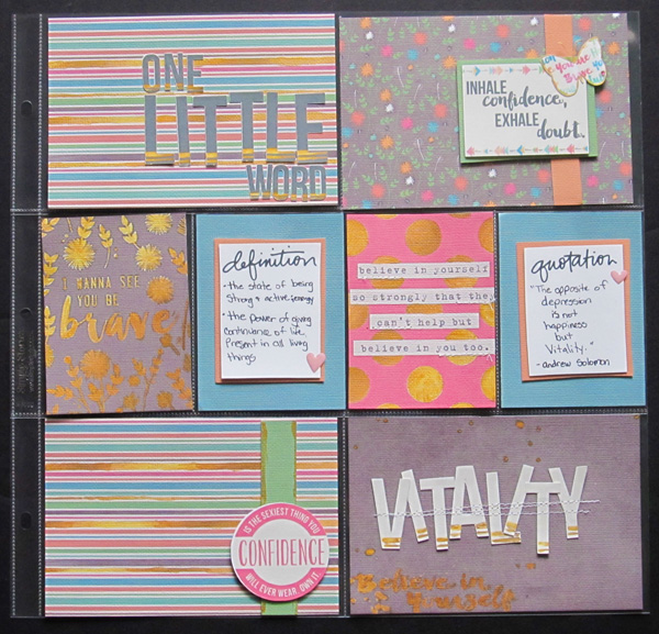 One Little Word- Vitality