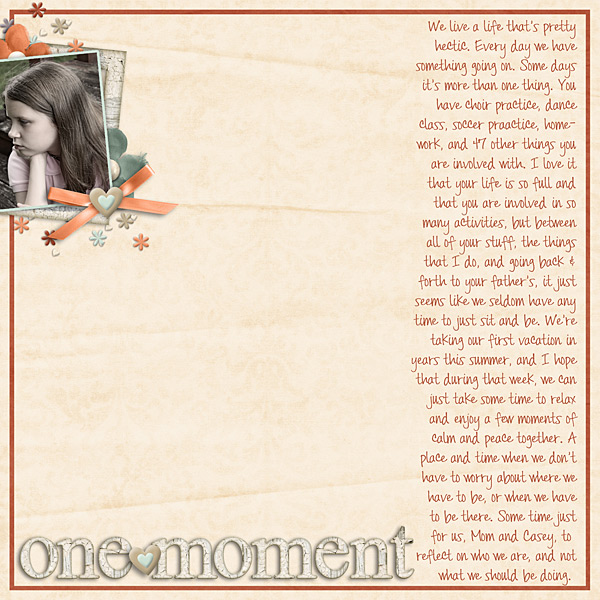 One Moment