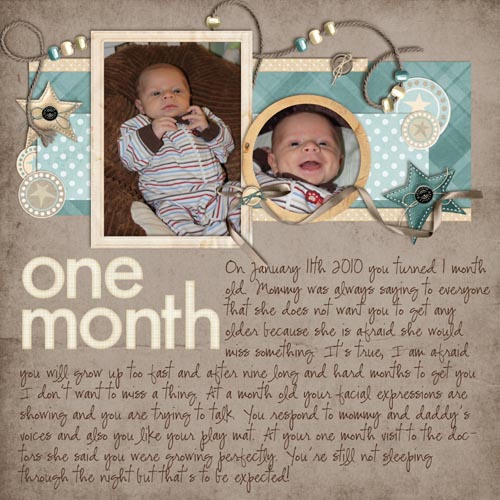 One month old