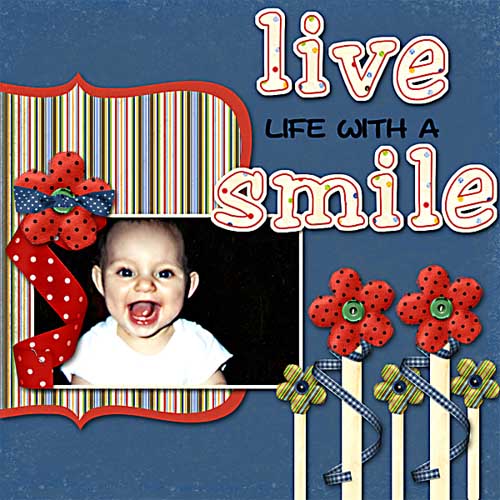 One Word Challenge #7 - Live Life With A Smile