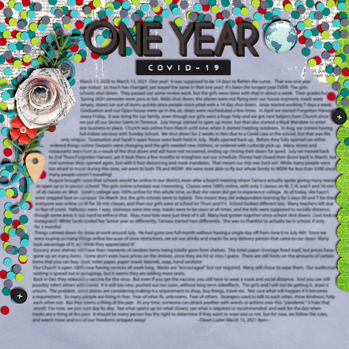 One Year Later Covid