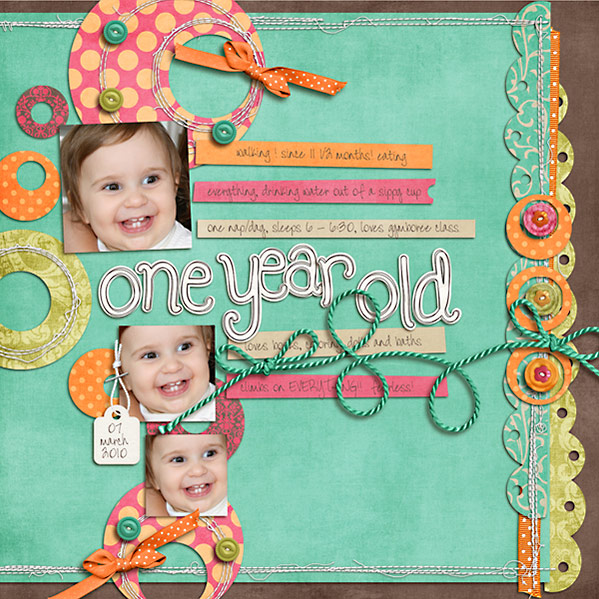 one year old