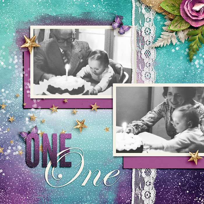 One