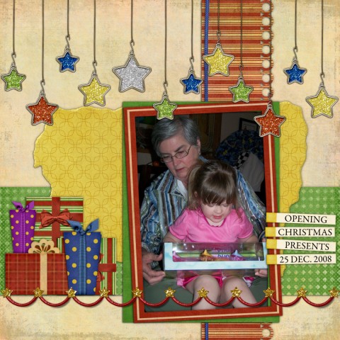 Opening Christmas Presents
