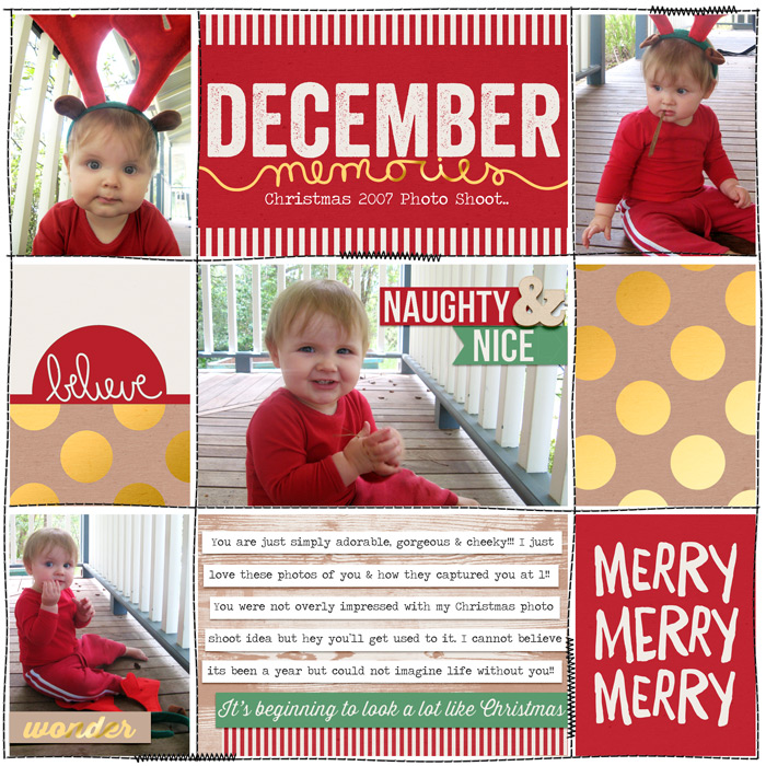 Our 1st Christmas Photo Shoot #1