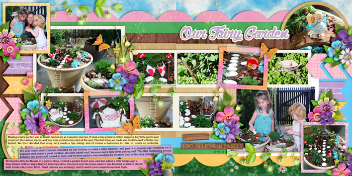Our fairy garden