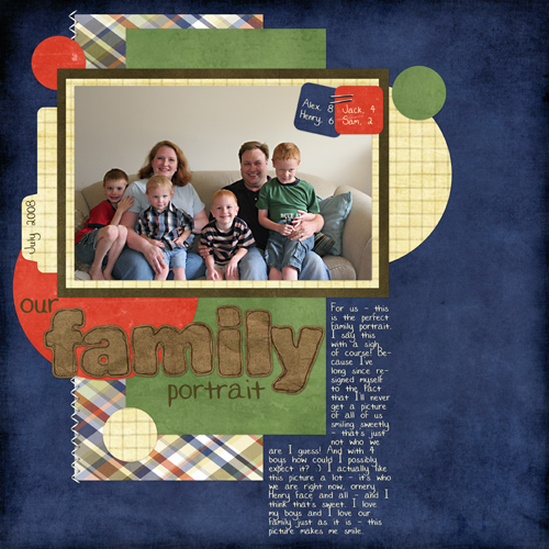 our family portrait