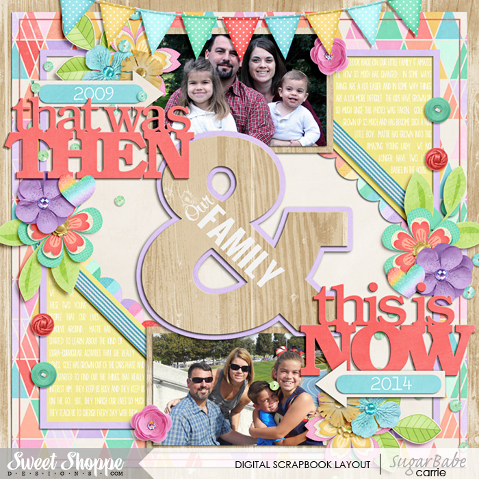 Our Family: Then and Now