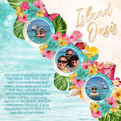 Our Half Moon Cay Day
