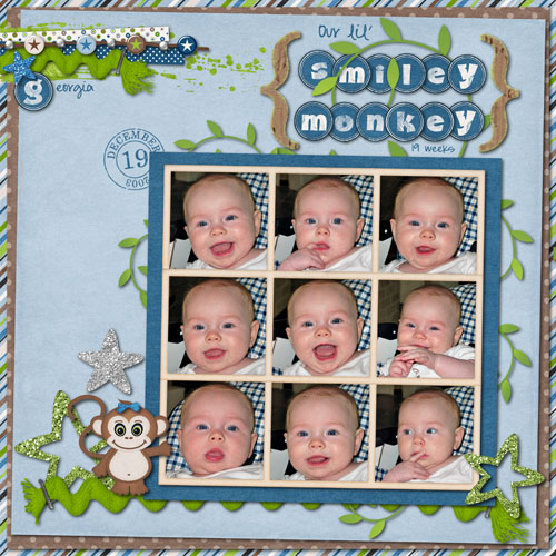 Our Lil' Smiley Monkey