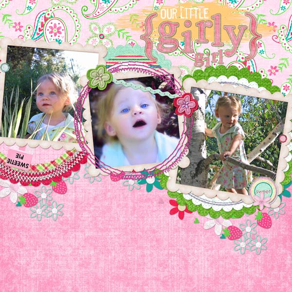 Our little girly-girl