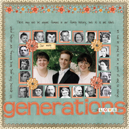 Our many generations of love