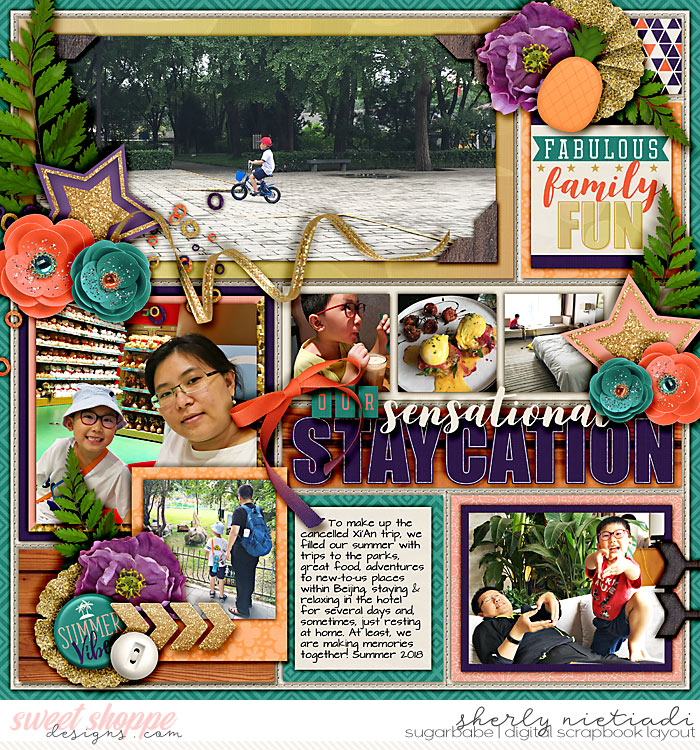 our staycation